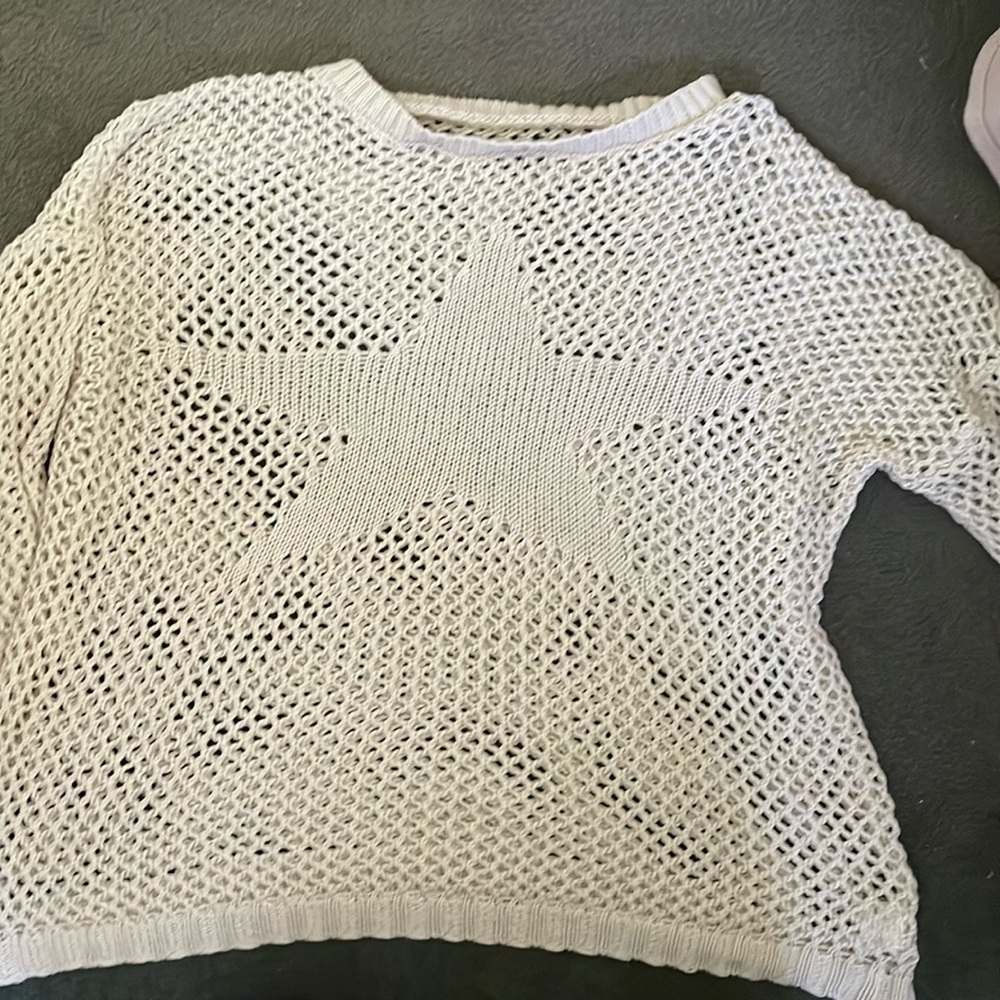 Knitted star sweater
